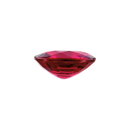 1.37ct Vivid Purple Red NATURAL Rhodolite Garnet Oval Cut Loose Gem 7.7x6mm Vvs