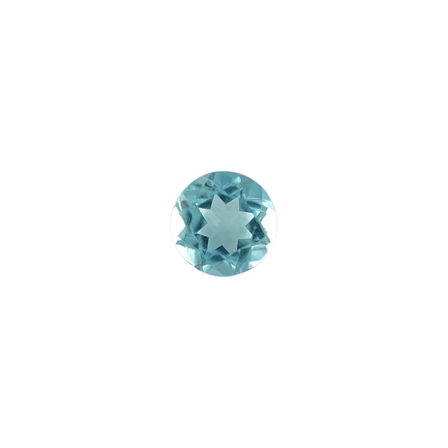 NATURAL Fine Blue Aquamarine 4mm Round Cut Loose Calibrated Gem Jewellery Supply