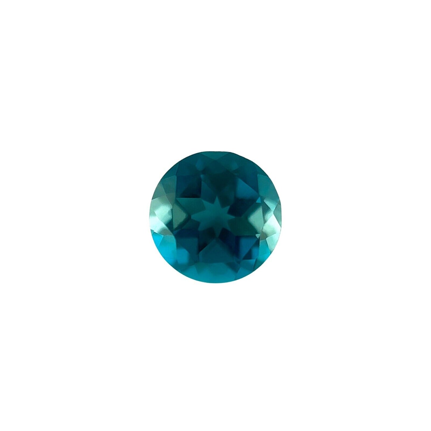 NATURAL London Blue Topaz 5mm Round Brilliant Cut Calibrated Gemstone