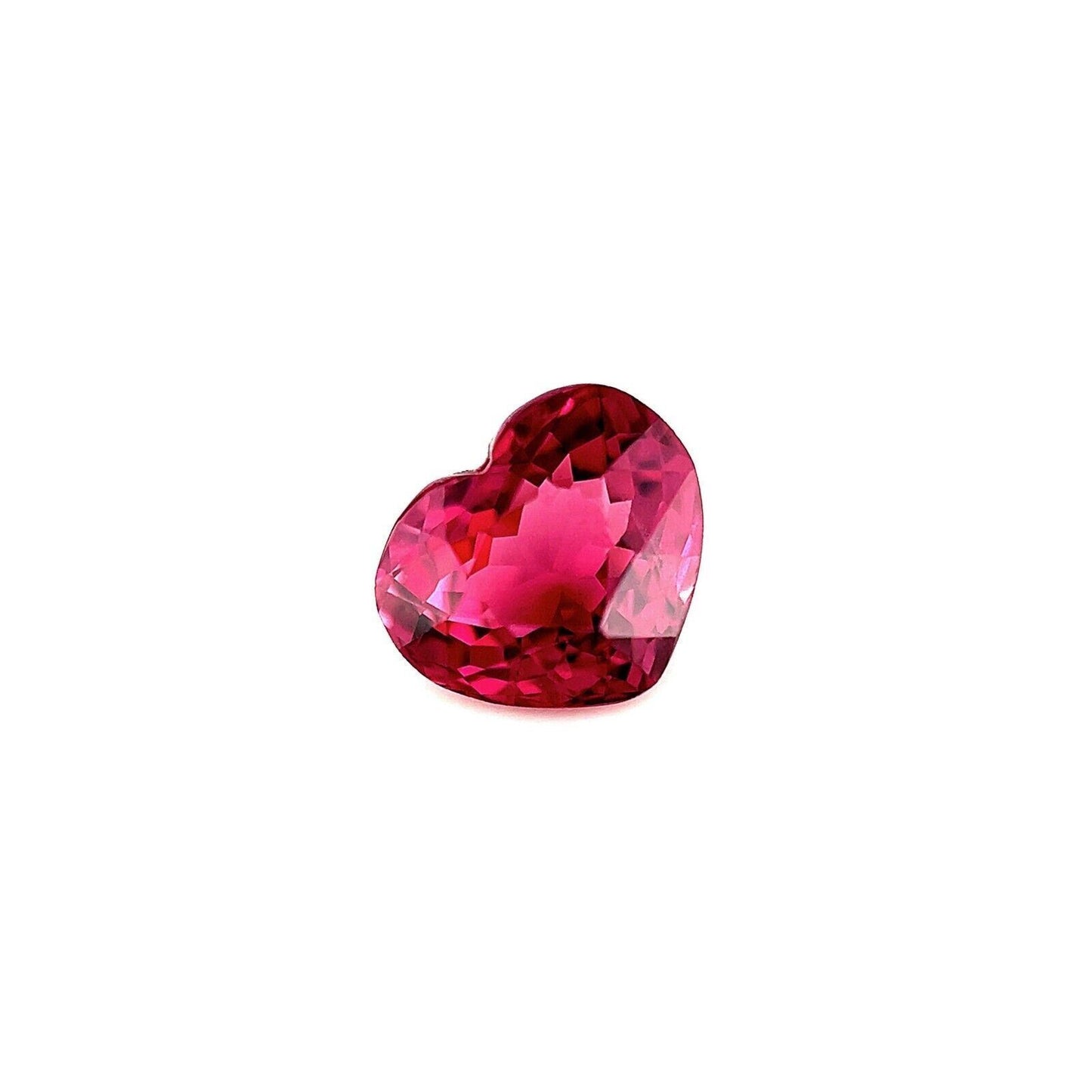 Fine 1.05ct Purplish Pink Rhodolite Garnet Heart Cut Loose Gemstone 6.5x5.6mm