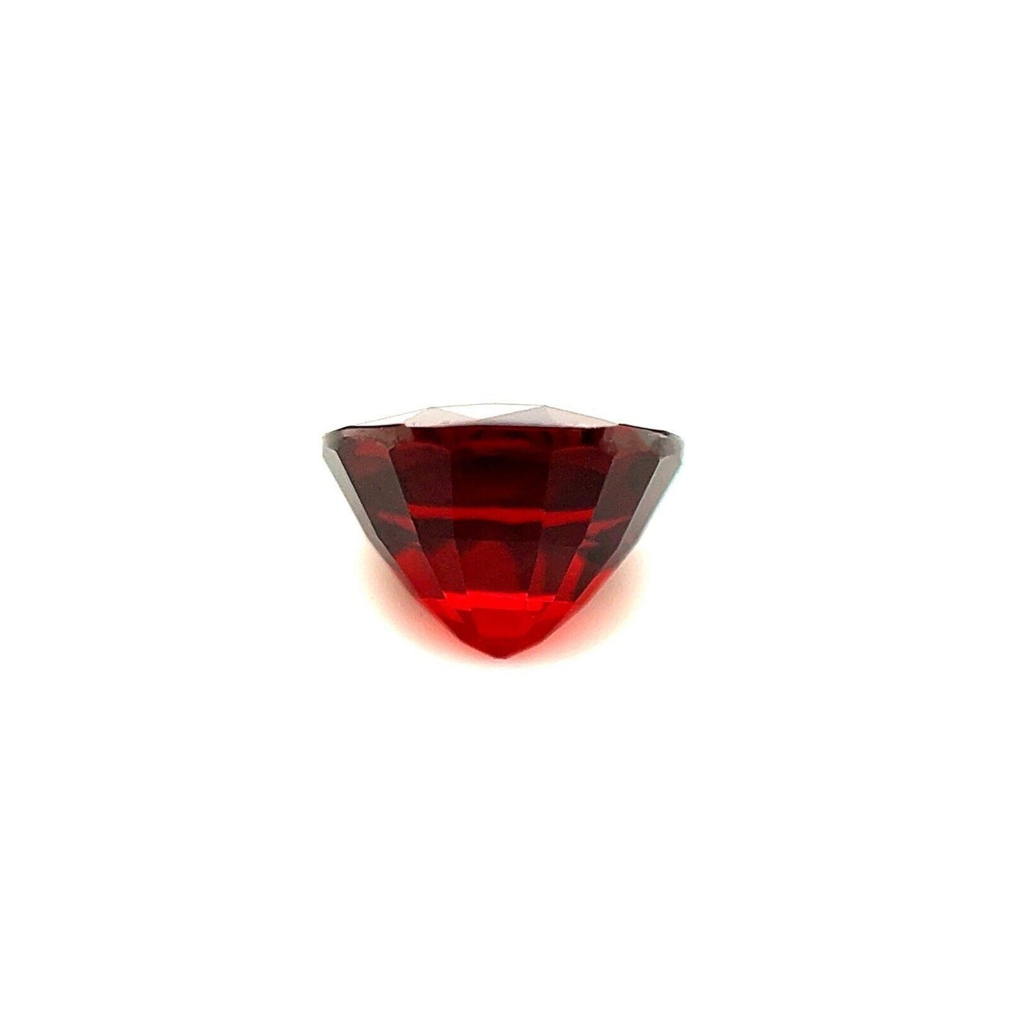 Fine Deep Orange Red Spessartite Garnet 2.18ct Oval Cut 7.7 x6.5mm Loose Gem VVS