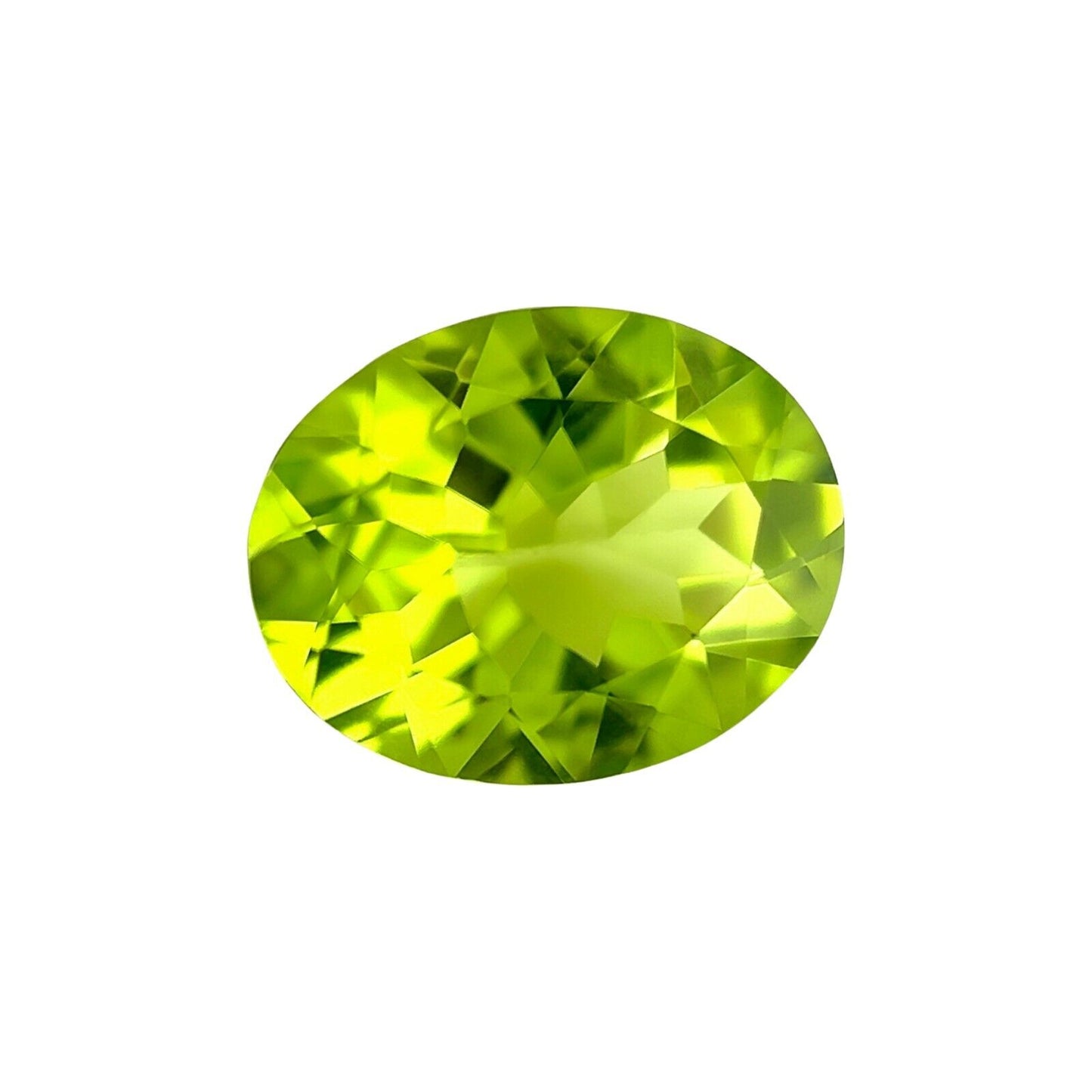 Natural Peridot 10x8mm Oval Cut 2.5 Carat Green Calibrated Gem Jewellery Supply