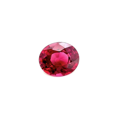 1.47ct Vivid Purple Pink NATURAL Rhodolite Garnet VVS Oval Cut Loose Gem 7.2x6mm