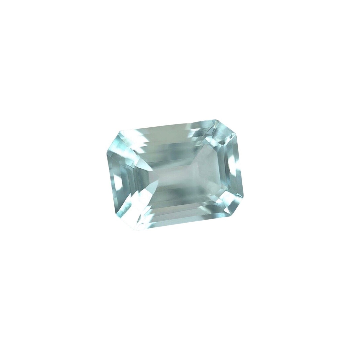 Natural 8x6mm Aquamarine Emerald Octagonal Cut FINE Blue Calibrated Loose Gem