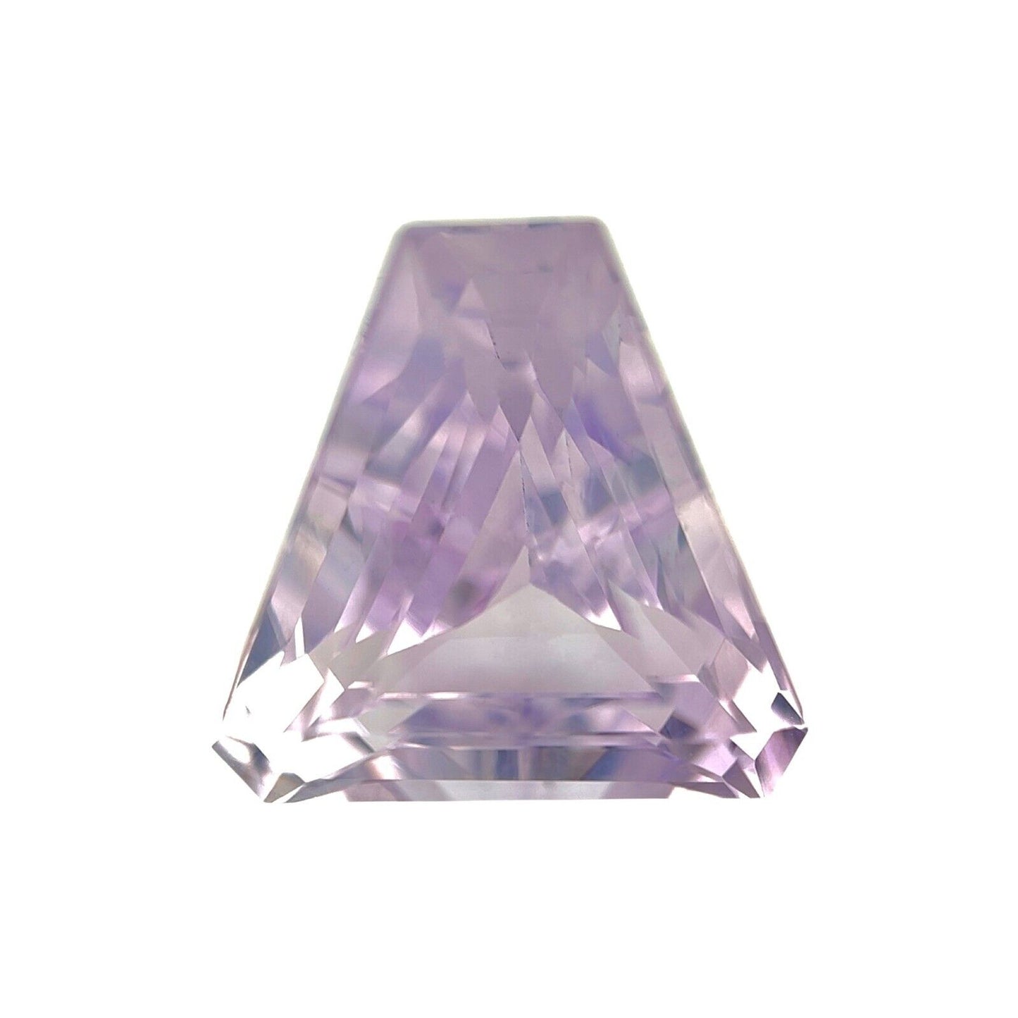 FANCY CUT Natural 10.21ct Rose De France Purple Amethyst Gem 16.6x14mm