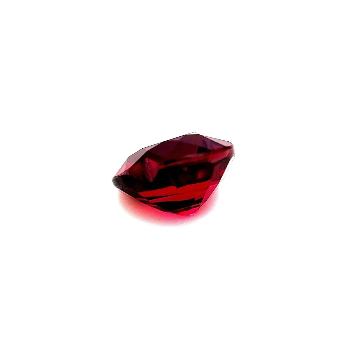 FINE 2.26ct Vivid Purple Pink Rhodolite NATURAL Garnet Heart Cut 8x7.2mm Gem VS