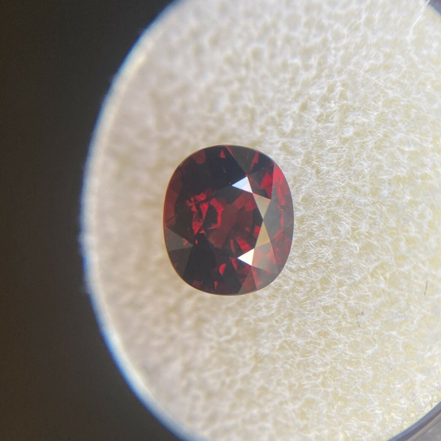 Natural 2.52ct Spessartine Garnet FINE Vivid Orange Red Oval Cut Gem 8.2x7mm