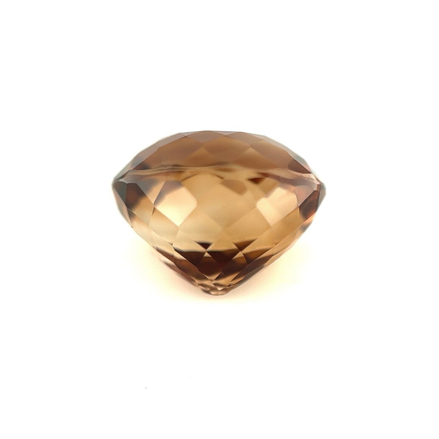 11.62ct NATURAL Champagne Orange Topaz Oval Cut Loose Gemstone 13.2x11.7mm VVS